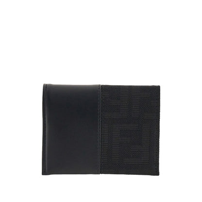 FENDI FF jacquard bi-fold card holder