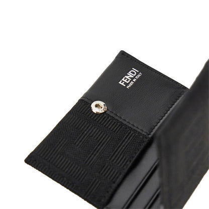 FENDI FF jacquard bi-fold card holder