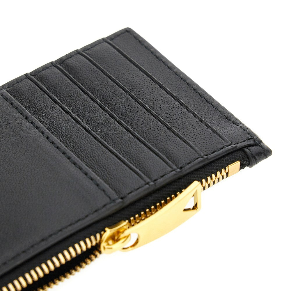 BOTTEGA VENETA Intrecciato nappa leather cardholder pouch