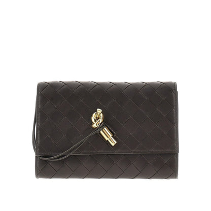 BOTTEGA VENETA Intrecciato nappa leather 'Andiamo' pouch