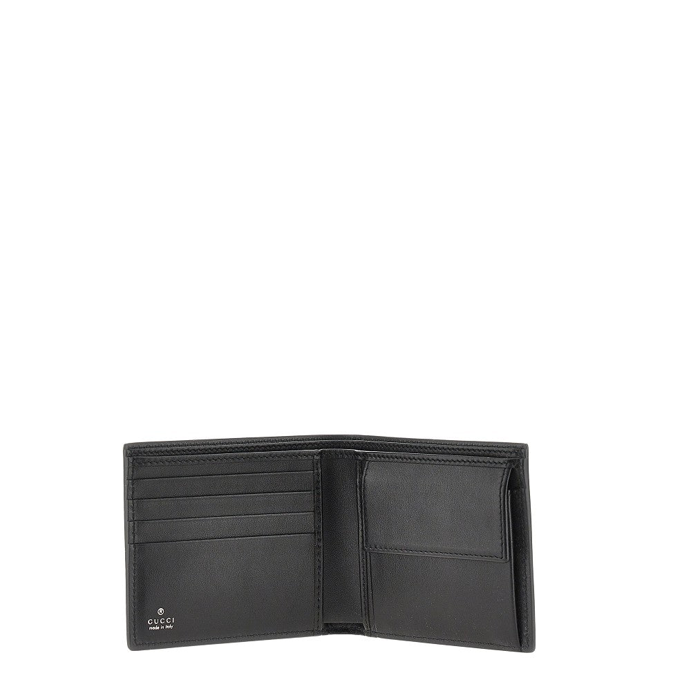 GUCCI Leather wallet with Horsebit detail