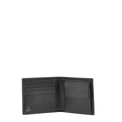 GUCCI Leather wallet with Horsebit detail