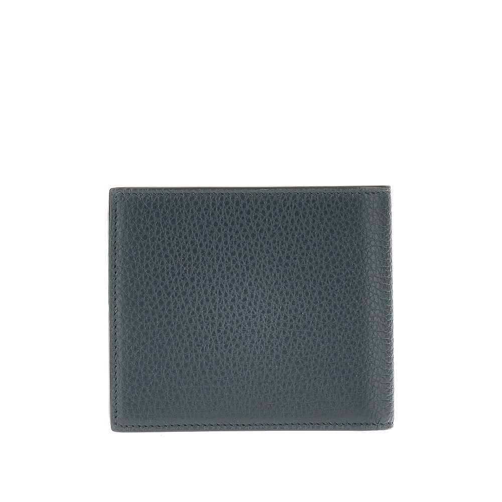 Saint Laurent Grained leather bi-fold wallet