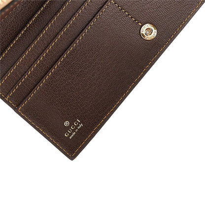 GUCCI Original GG wallet with logo plate