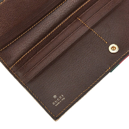 GUCCI GG Supreme wallet with Web Ribbon