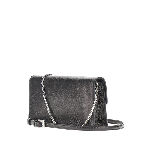 FENDI Tube' clutch with double strap