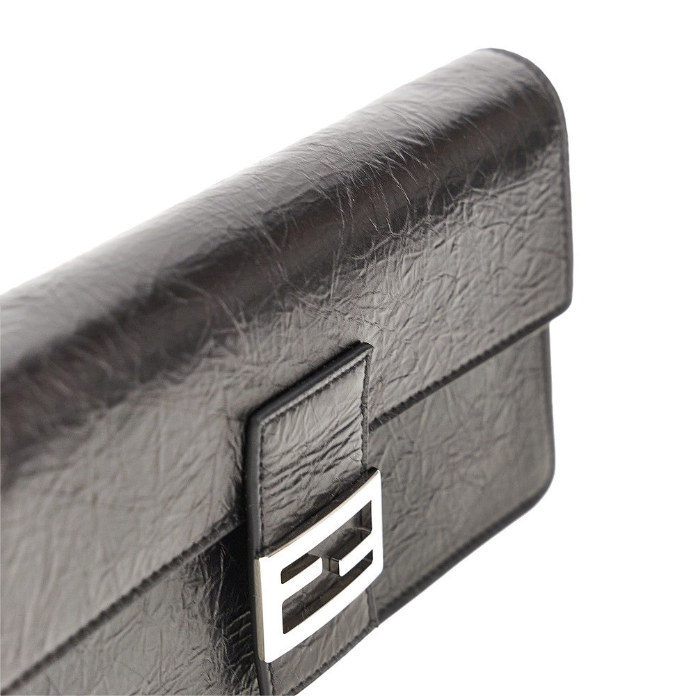 FENDI Tube' clutch with double strap