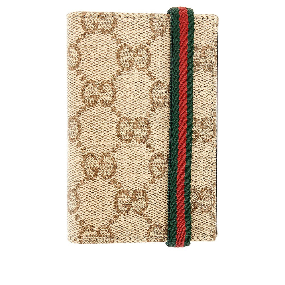 Gucci Coated GG canvas bi-fold cardholder