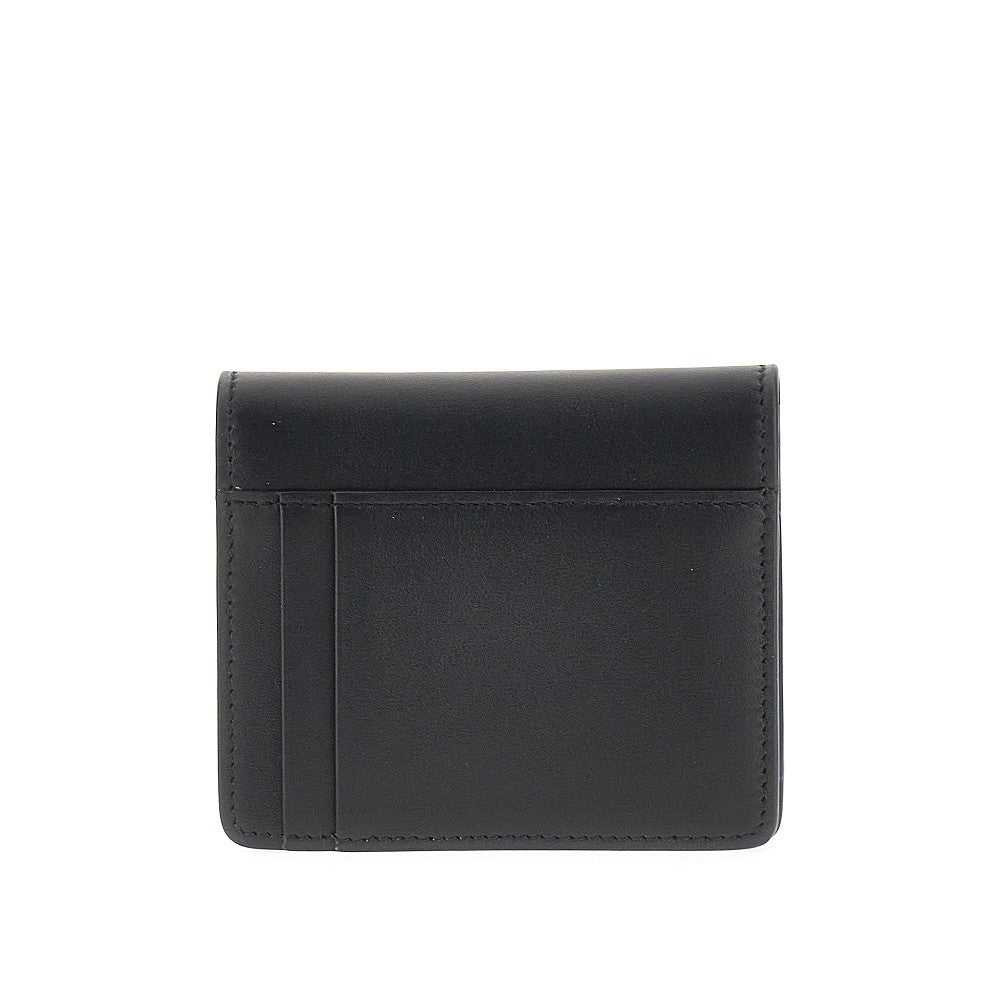 DOLCE&GABBANA Leather bi-fold cardholder with logo