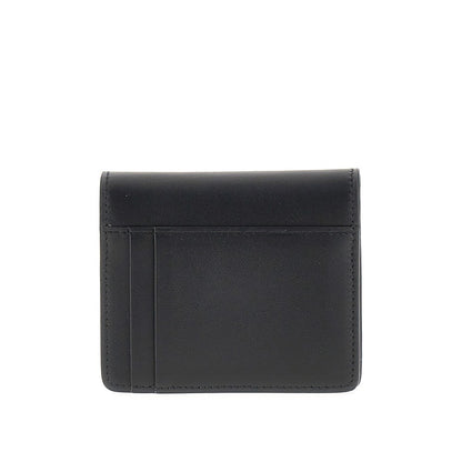 DOLCE&GABBANA Leather bi-fold cardholder with logo