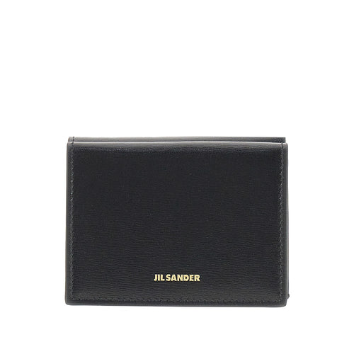 JIL SANDER Leather mini wallet