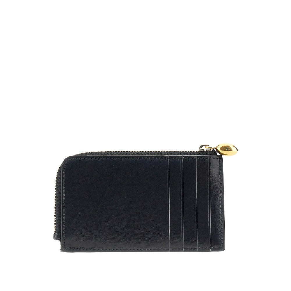 JIL SANDER Goji' zippered leather cardholder