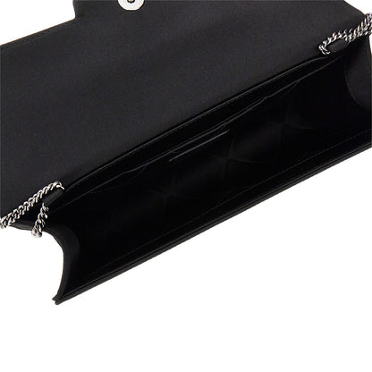 ROGER VIVIER Efflorescence' satin pouch with rhinestones