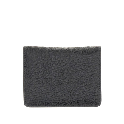 MAISON MARGIELA Leather cardholder with key-ring