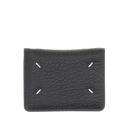 MAISON MARGIELA Leather cardholder with key-ring
