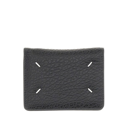 MAISON MARGIELA Leather cardholder with key-ring