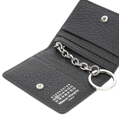 MAISON MARGIELA Leather cardholder with key-ring
