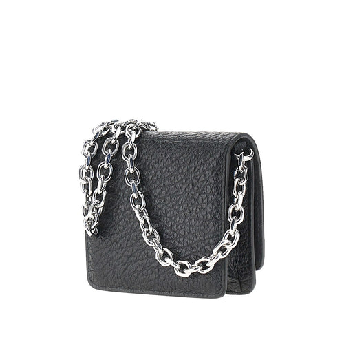 Maison Margiela Leather wallet with chain strap