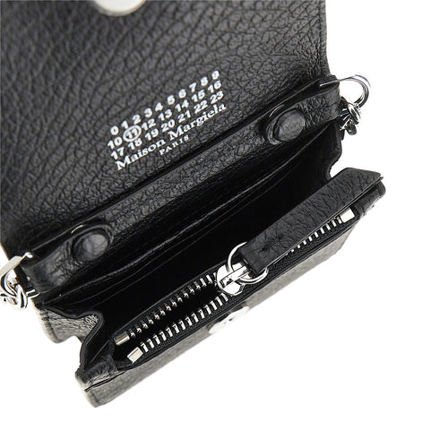 Maison Margiela Leather wallet with chain strap