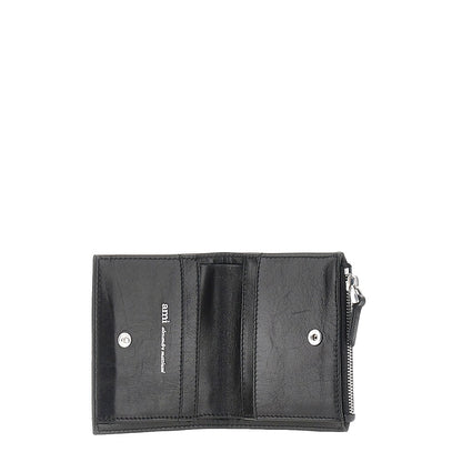 AMI Leather bi-fold Voulez-Vous wallet