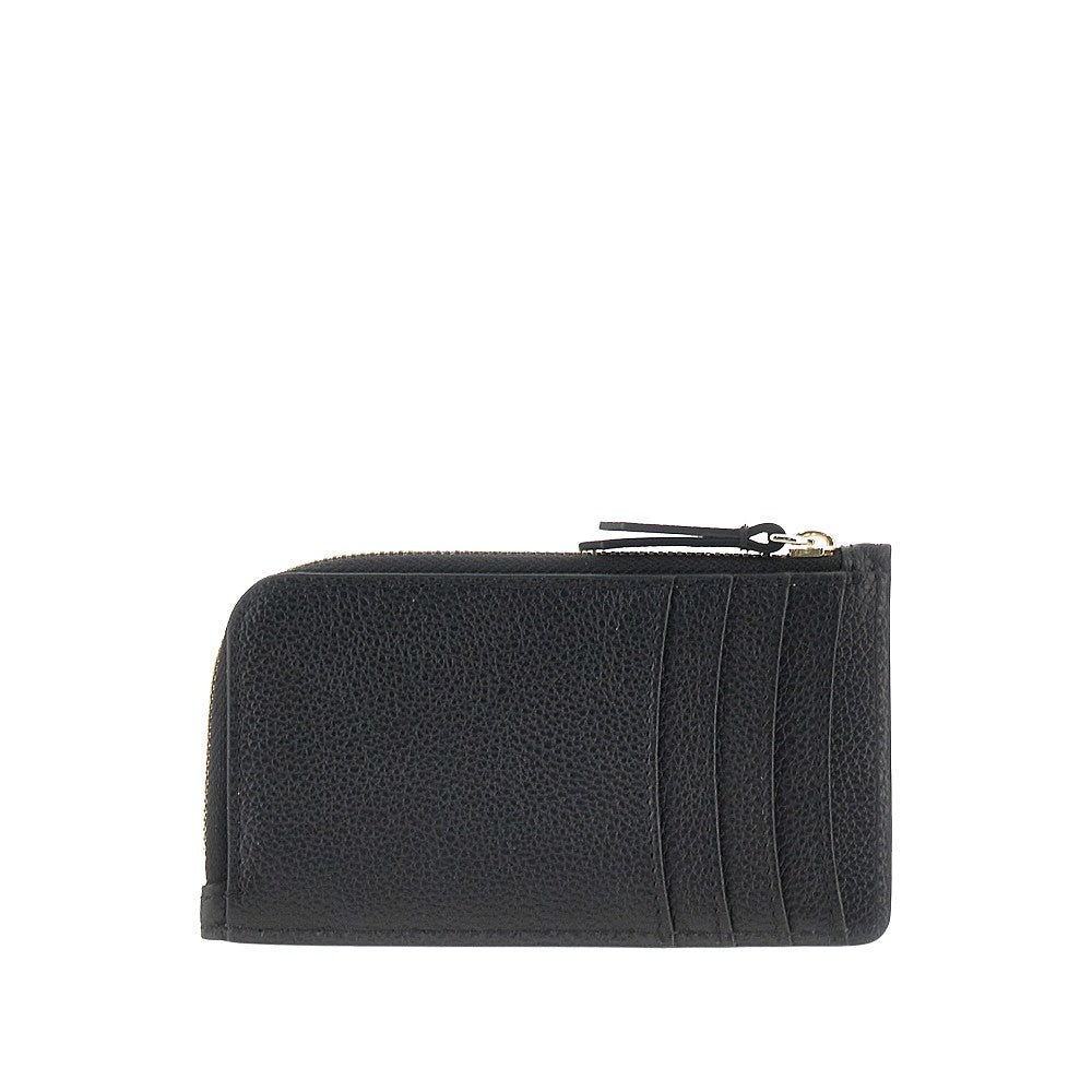 EMPORIO ARMANI Leather cardholder pouch