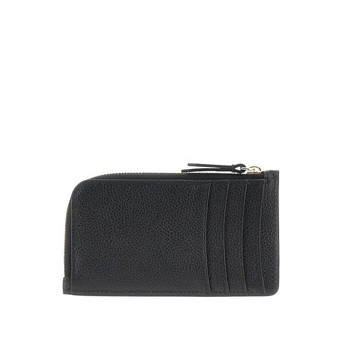 EMPORIO ARMANI Leather cardholder pouch