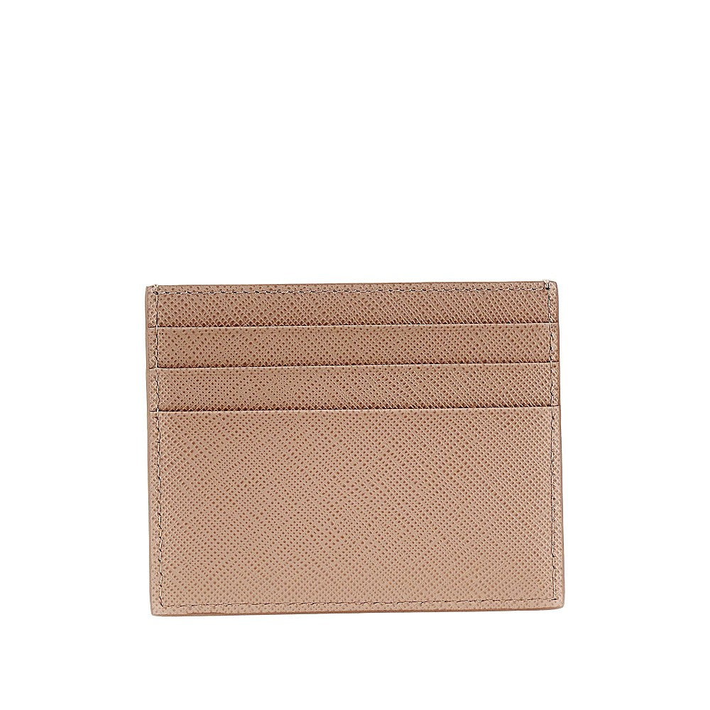 PRADA Saffiano leather cardholder with logo