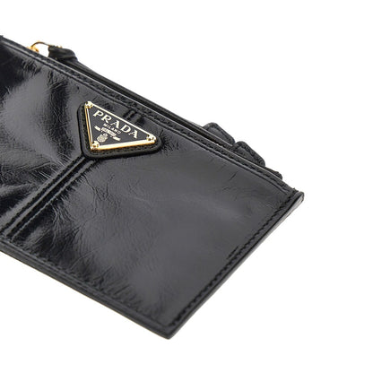 PRADA Soft Lux leather cardholder pouch
