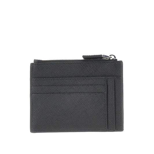 PRADA Saffiano leather cardholder pouch