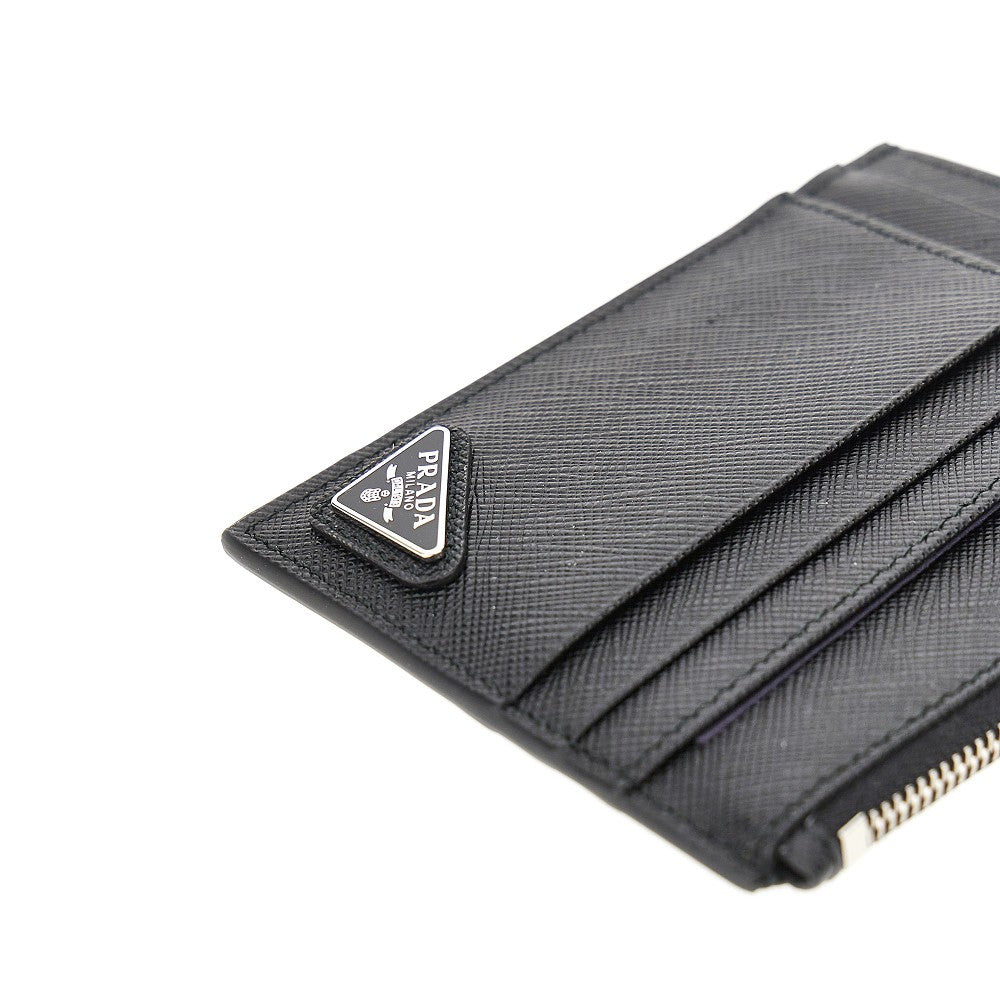 PRADA Saffiano leather cardholder pouch