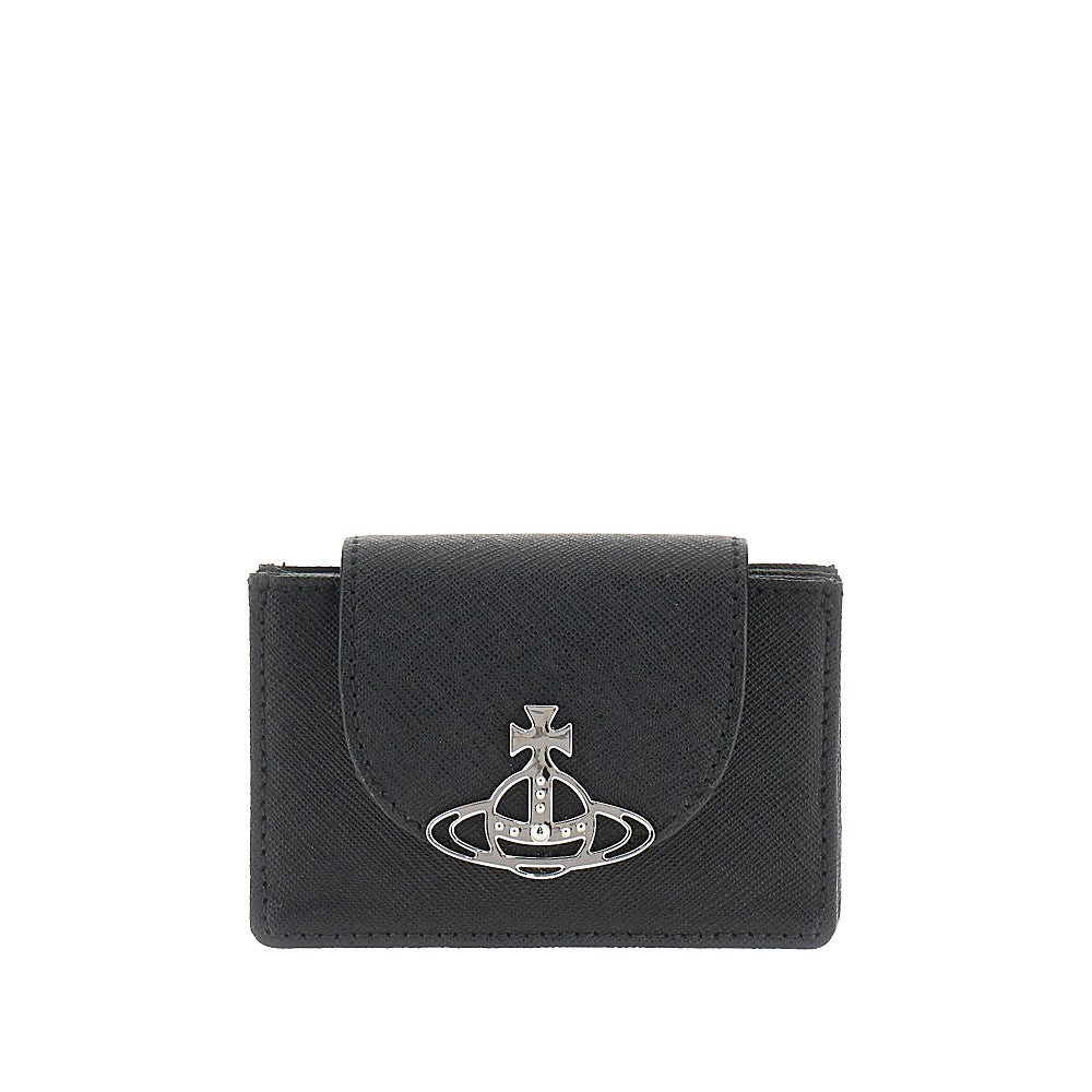 Vivienne Westwood Saffiano leather cardholder