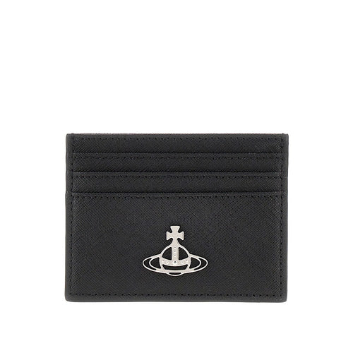 Vivienne Westwood Saffiano leather cardholder