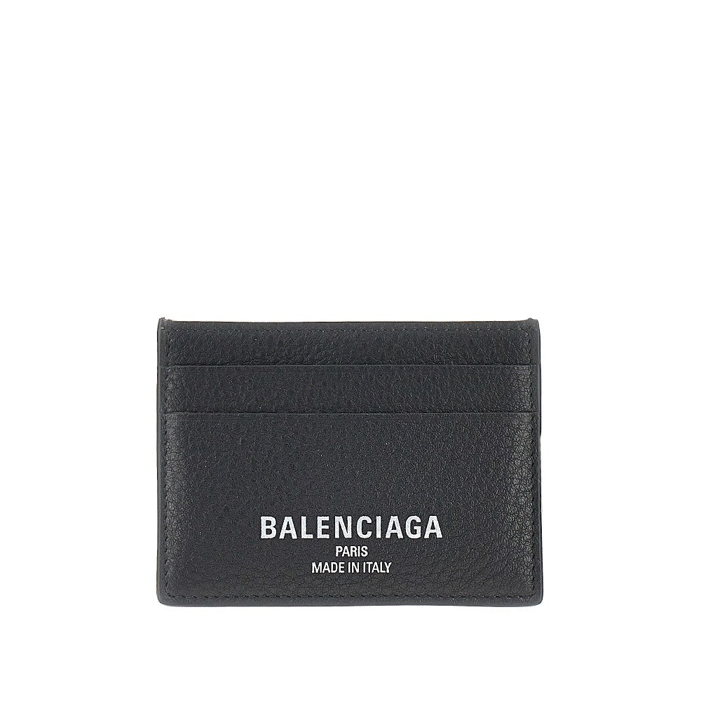 BALENCIAGA Grained leather cardholder