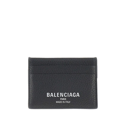 BALENCIAGA Grained leather cardholder