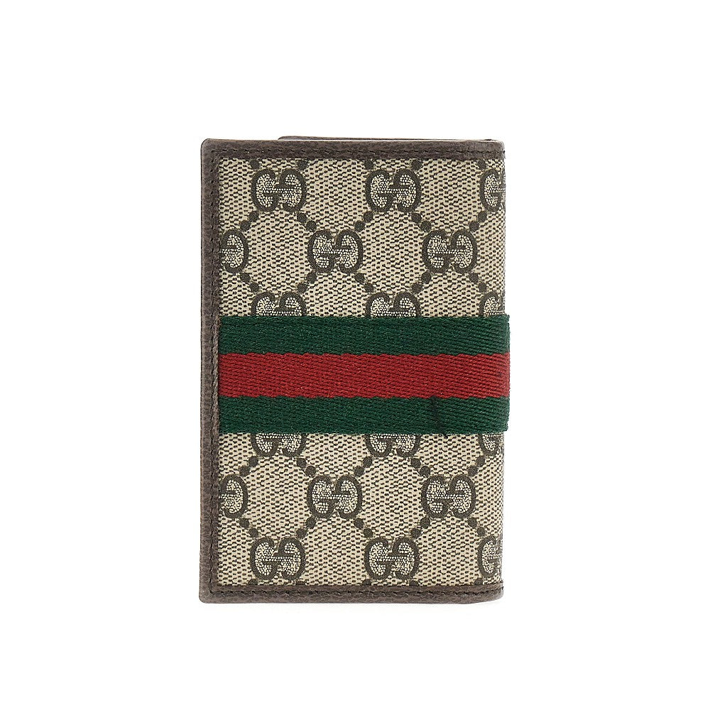 GUCCI GG Supreme Ophidia card holder