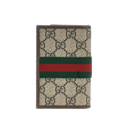 GUCCI GG Supreme Ophidia card holder