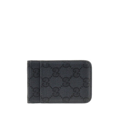 GUCCI GG Supreme magnetic card holder