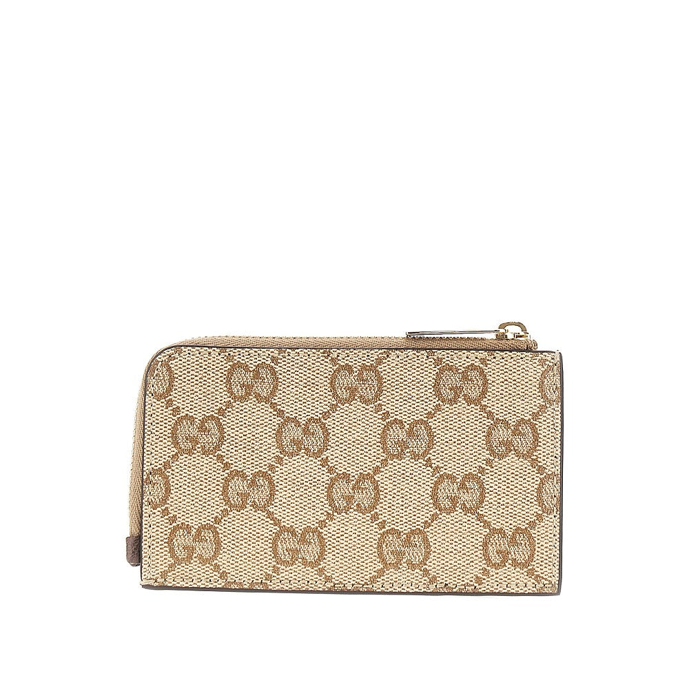 Gucci Coated GG fabric cardholder
