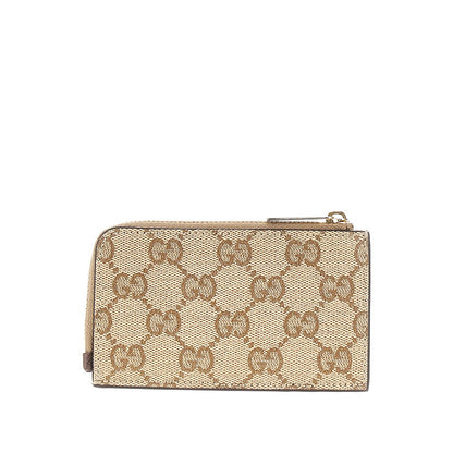Gucci Coated GG fabric cardholder