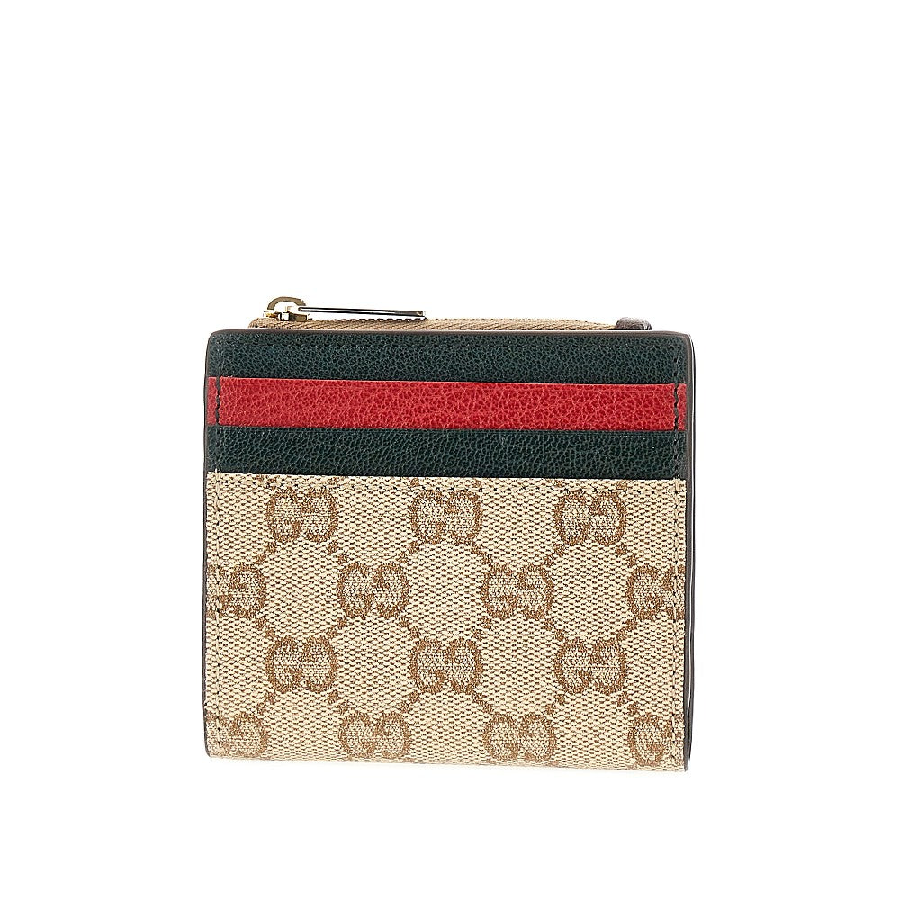 Gucci Coated GG fabric bi-fold wallet