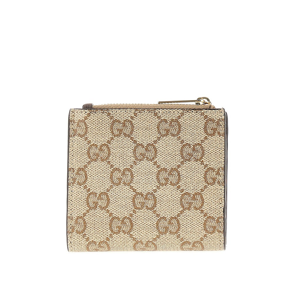 Gucci Coated GG fabric bi-fold wallet
