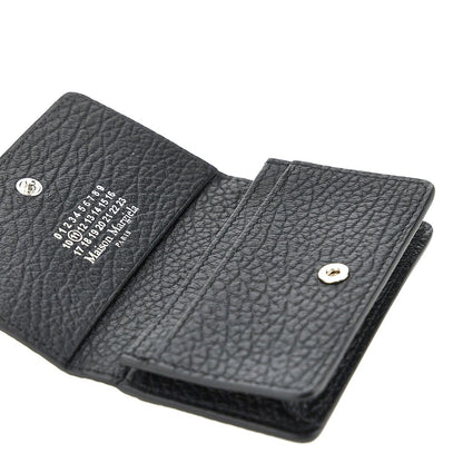 Maison Margiela Grained leather cardholder with flap