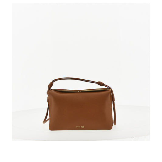 CELINE Nappa leather Trio Flap bag