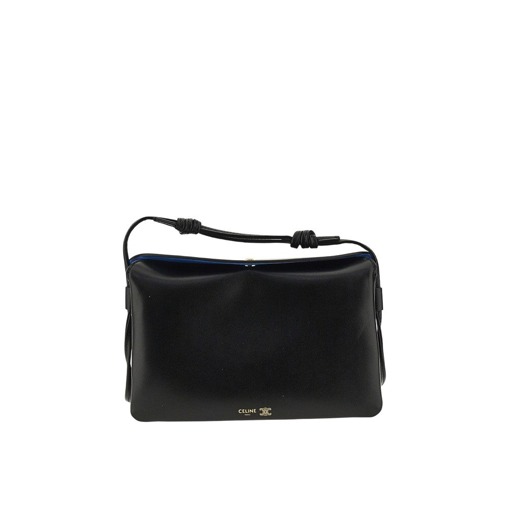 CELINE Nappa leather Trio Flap bag