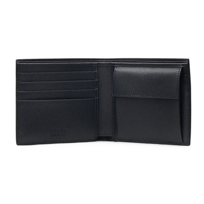 PRADA Saffiano leather wallet with triangle logo