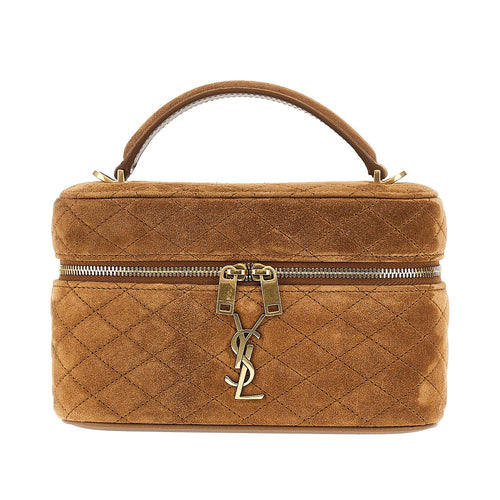 Saint Laurent Suede leather 'Gaby' mini bag