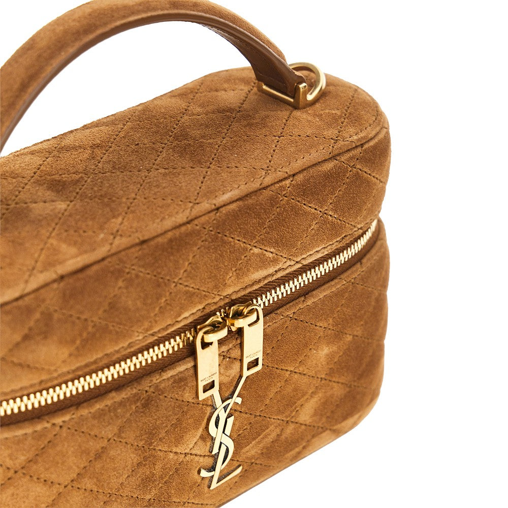 Saint Laurent Suede leather 'Gaby' mini bag