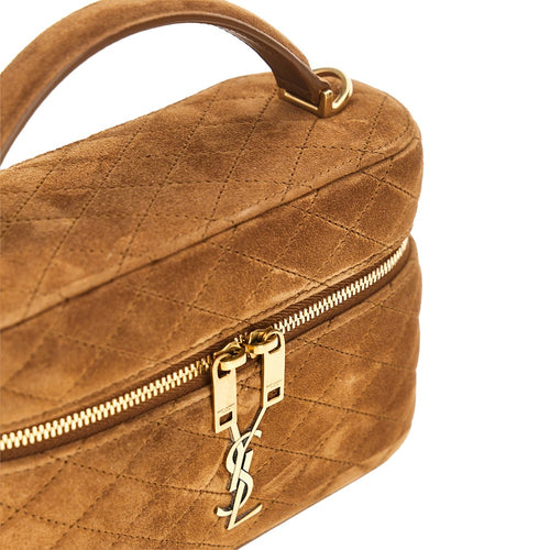 Saint Laurent Suede leather 'Gaby' mini bag