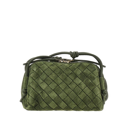 BOTTEGA VENETA Intrecciato suede leather 'Concert' bag