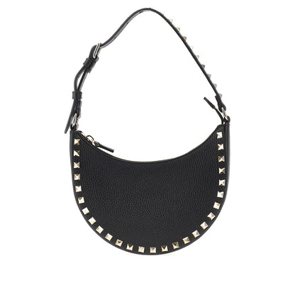 VALENTINO GARAVANI Grain leather mini 'Rockstud' hobo bag
